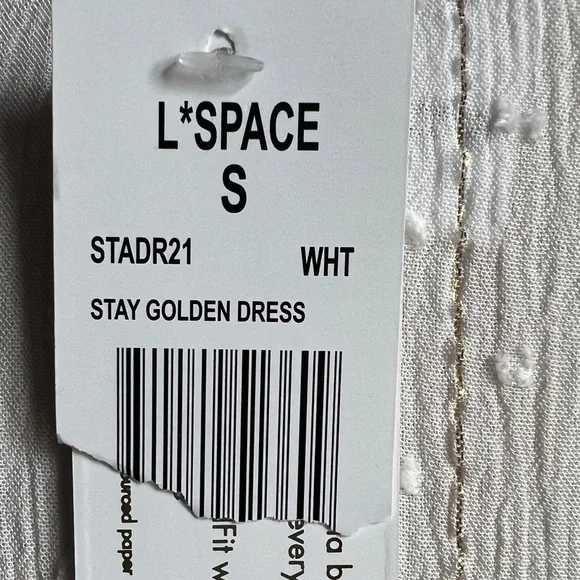 L*SPACE REVOLVE STAY GOLDEN DRESS - NWT - Picture 15 of 16